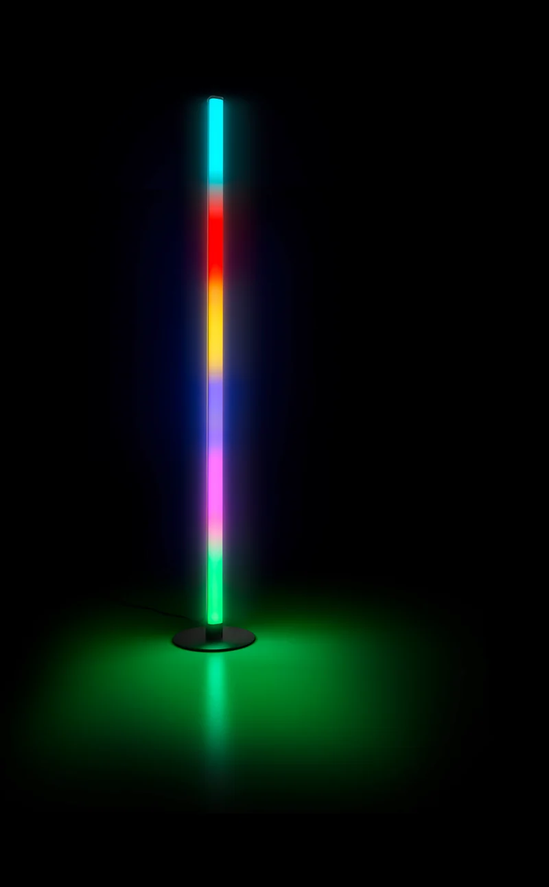 Lámpara de pie Trio Tendo LED negro 115cm R