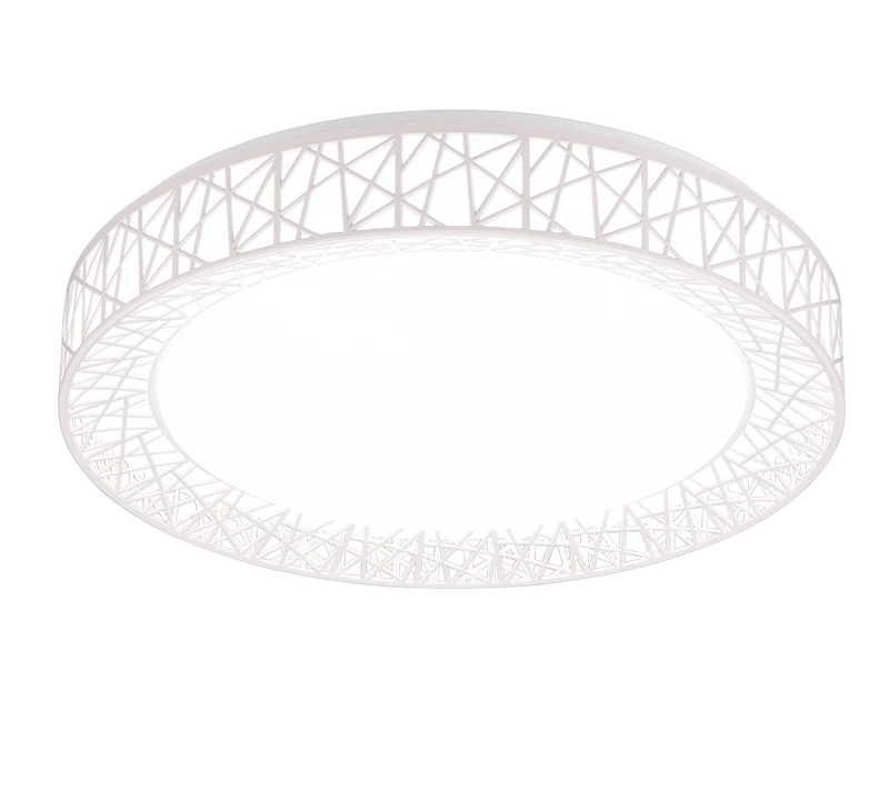 Plafón de techo Trio Cluster LED blanco CCT Ø48cm R