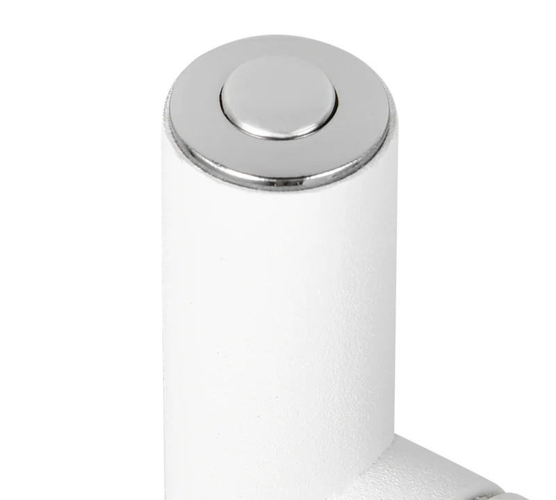 Lámpara de pie Trio Blake LED blanco mate táctil 3000K 125cm R