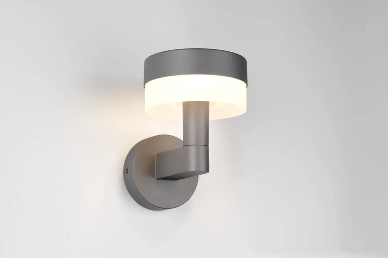 Aplique de exterior Trio Mackenzie LED antracita 3000K regulable IP54 2