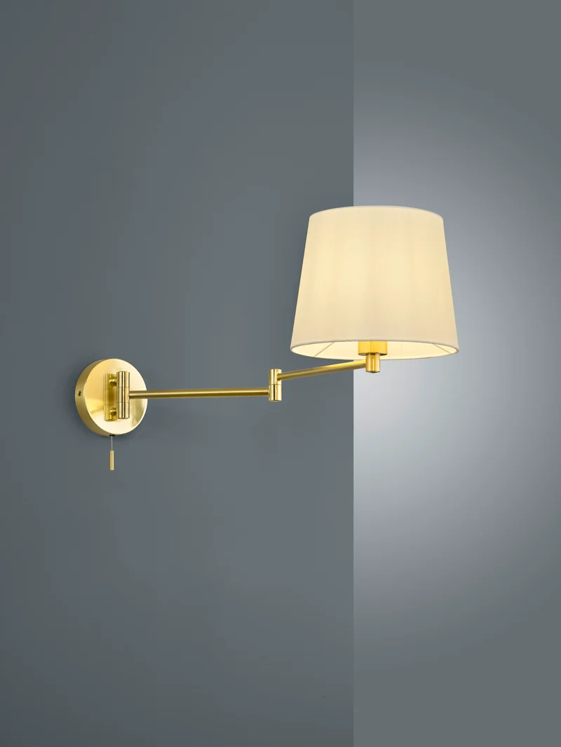 Aplique de pared Trio Lyon bronce mate 32,5cm 209100108