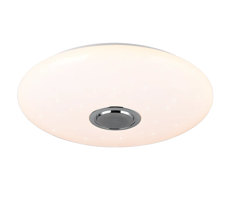 Plafón de techo Trio Musica LED blanco CCT Ø58cm R