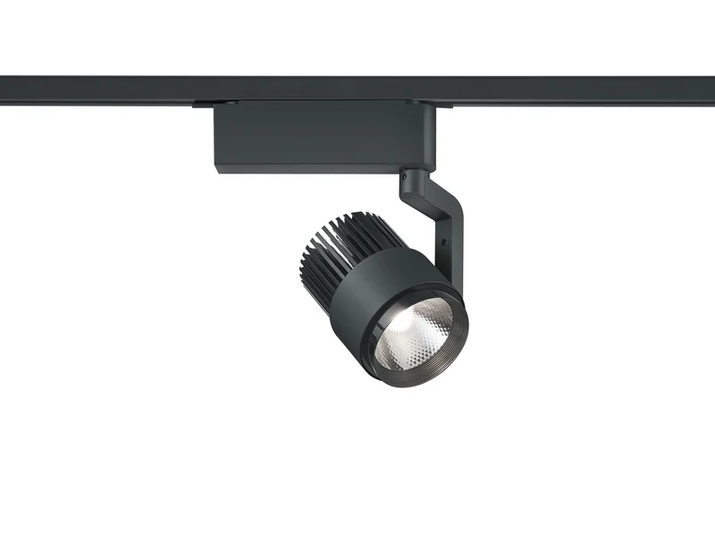 Foco Trio DUOline LED negro mate regulable 9cm