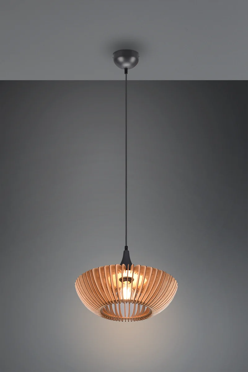 Lámpara de techo colgante Trio Colino antracita 150cm 315900142