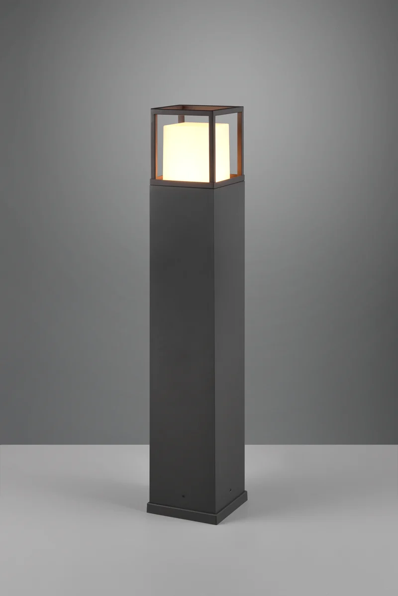 Baliza de exterior Trio Witham LED antracita regulable IP54 80cm 4