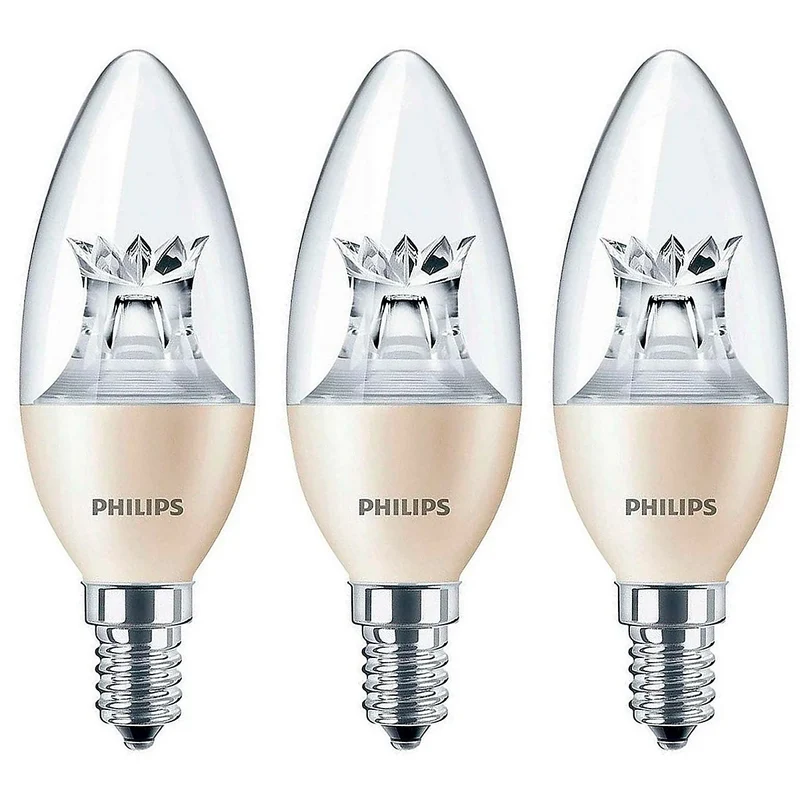 Bombilla LED Philips Vela E27 4W 2700K regulable