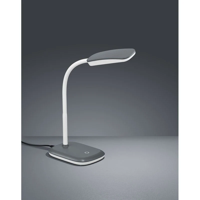 Flexo de sobremesa Trio Boa LED titán 3000K táctil R