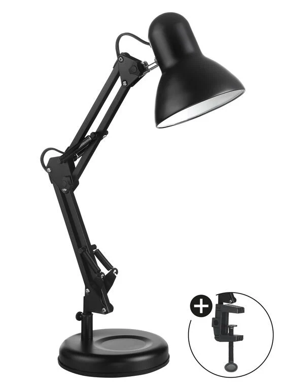Lámpara de sobremesa MDC Vera negro 20W 577929001