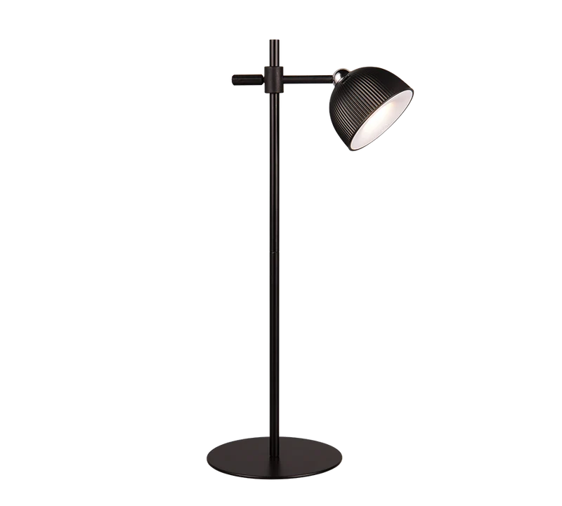 Lámpara de sobremesa Trio Maxima LED portátil negro 3000K táctil USB 41cm R57791102
