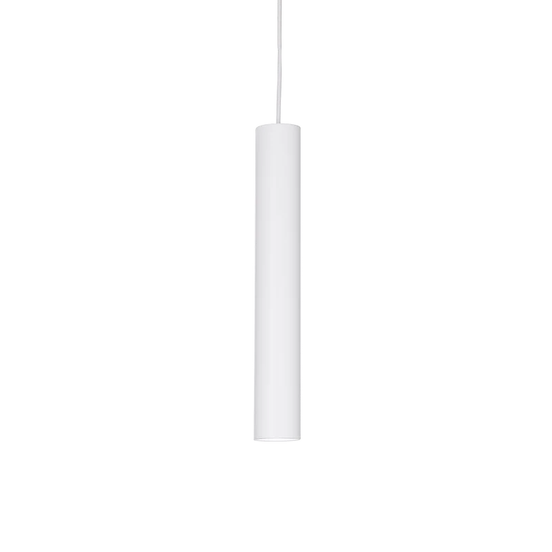 Lámpara colgante Ideal Lux Look blanco Ø6cm 28W