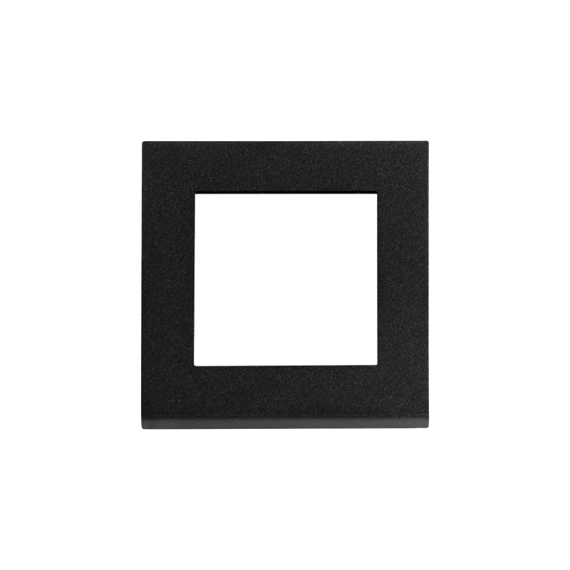 Marco embellecedor LedsC4 Click negro aluminio 71-E489-60-60