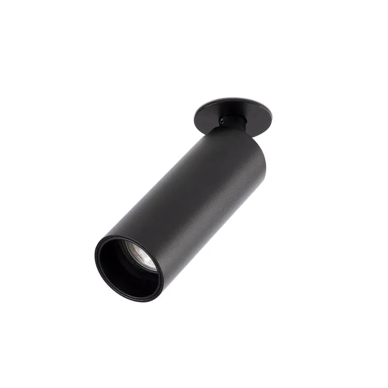 Empotrable de pared Faro Stan GU10 LED negro IP20 43811