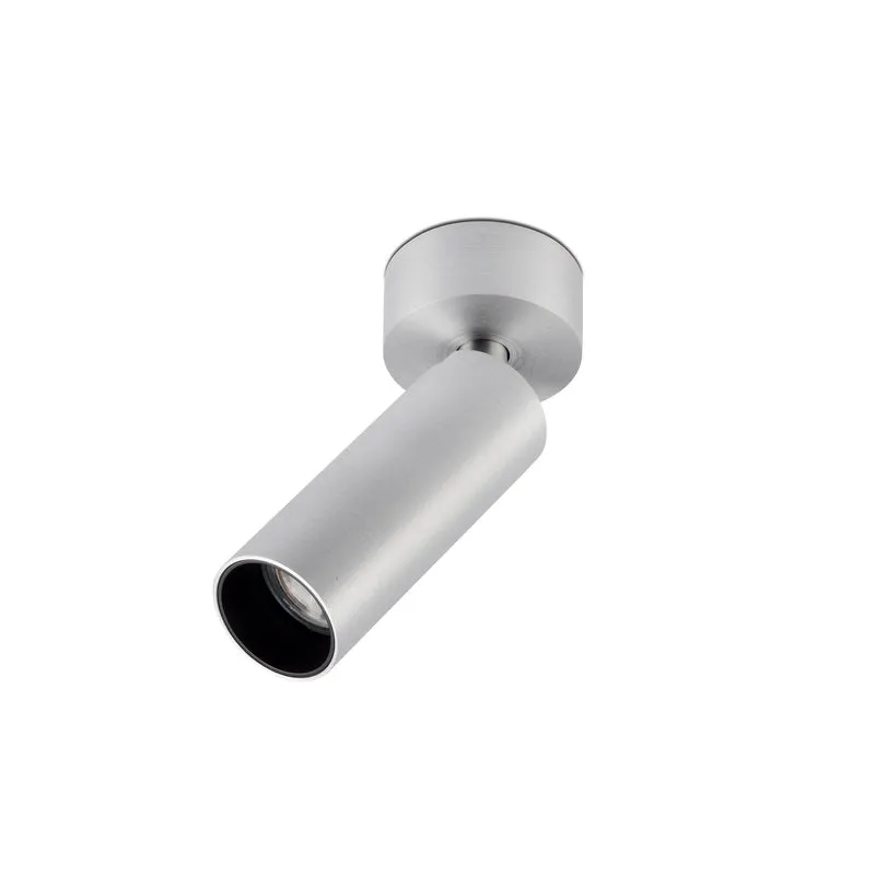 Lámpara de pared aplique Faro Stan GU10 LED aluminio cepillado 43817