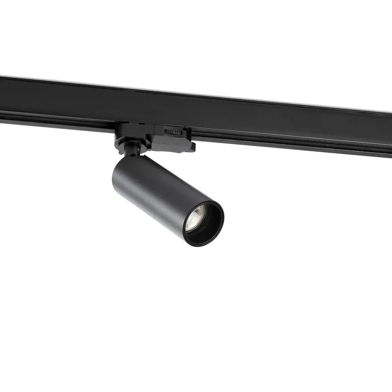 Foco de carril Faro Stan GU10 LED negro 43807