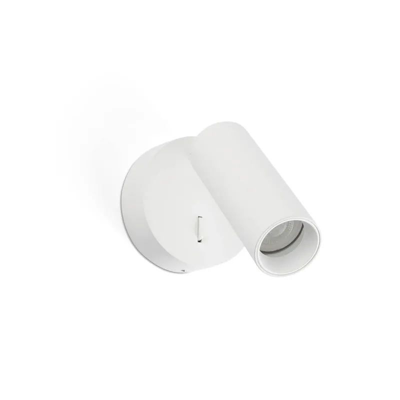 Lámpara de pared aplique Faro Stan 1 luz GU10 LED blanco 43822