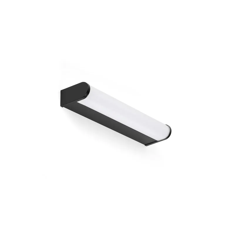 Lámpara de pared aplique Faro Tide LED negro mate 3000K IP44 63520