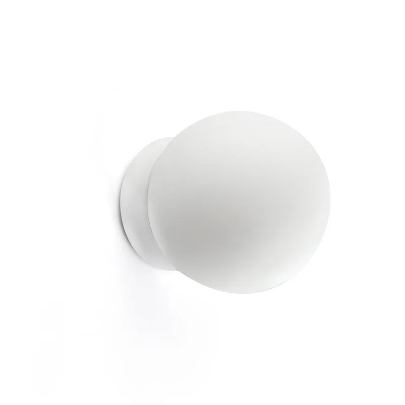 Lámpara de pared aplique Faro Ping LED blanco mate 3000K IP44 60010