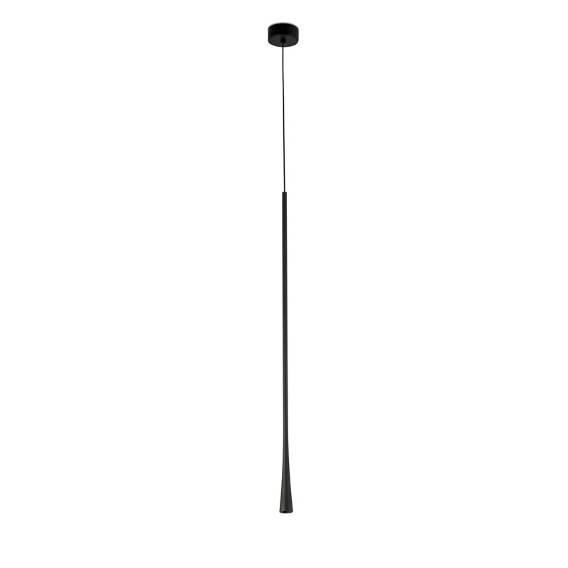 Lámpara de techo colgante Faro Diana LED negro 2700K 22017
