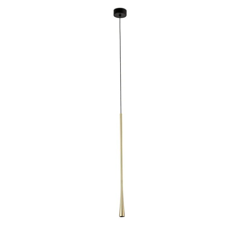 Lámpara de techo colgante Faro Diana LED oro satinado 2700K 22014