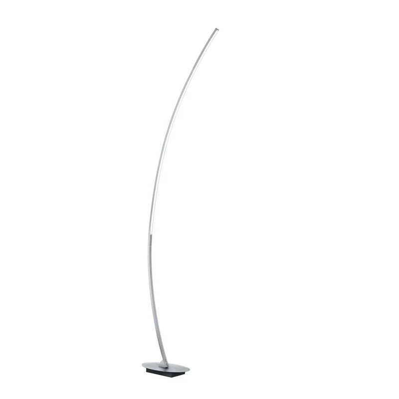 Lámpara de pie Trio Solo LED aluminio pulido 3000K 158cm R