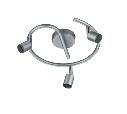 Foco Trio Paris 3 luces titán 25cm R80913987