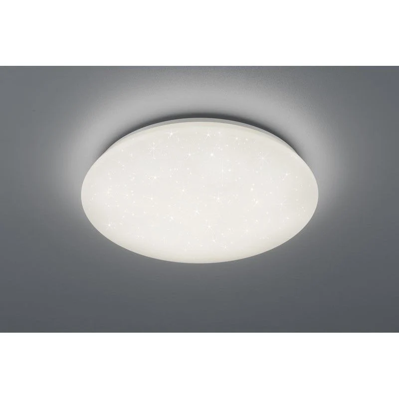 Plafón de baño Trio Potz LED blanco 4000K regulable IP44 Ø50cm R62603000