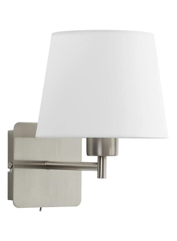 Aplique de pared MDC Mailand cromo blanco 20W 575593525
