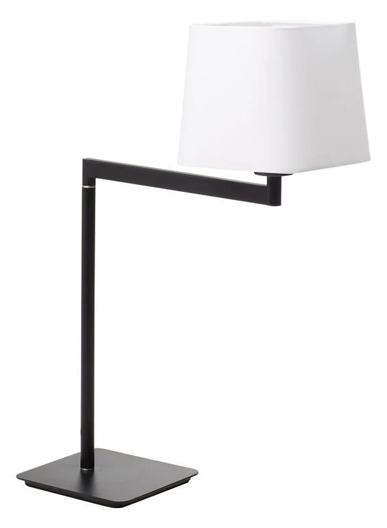Lámpara de sobremesa MDC Finess negro 20W 575819160