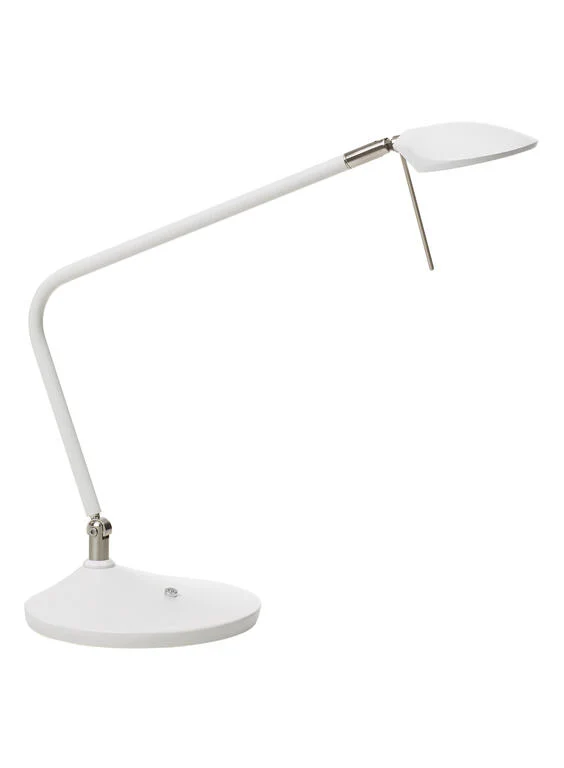 Lámpara de sobremesa MDC Dixon LED blanco cromo 3000K 7W 574725409