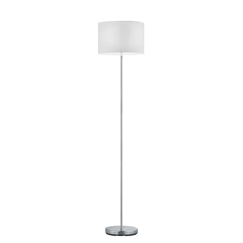 Lámpara de pie Trio Hotel níquel mate 160cm 4