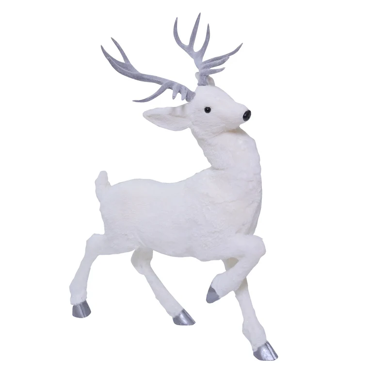 Reno Lapland Blanco Caminando 62cm de largo, 30cm ancho y 80cm de alto