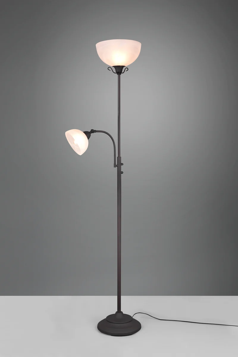 Lámpara de pie Trio Country óxido 184cm R46322024