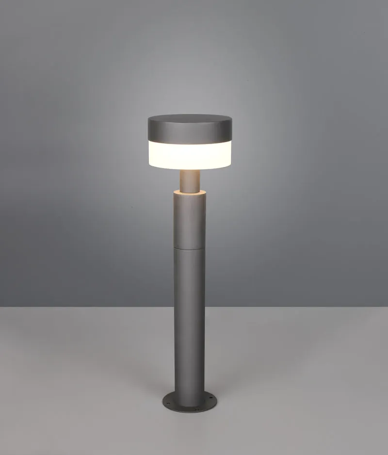 Baliza de exterior Trio Mackenzie LED antracita 3000K regulable IP54 50cm 5