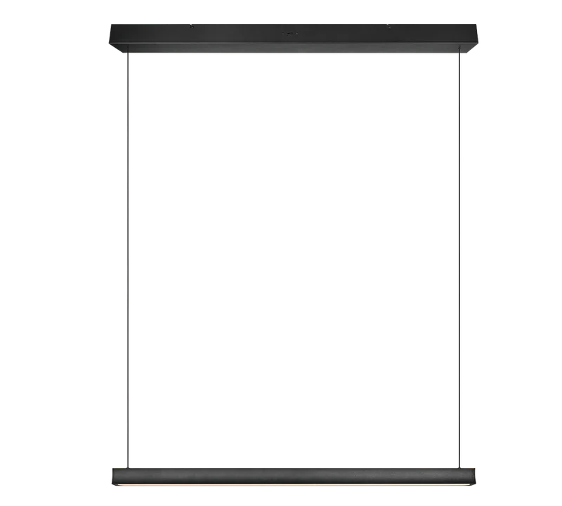 Lámpara de techo colgante Trio Wallace LED negro mate 20cm 3