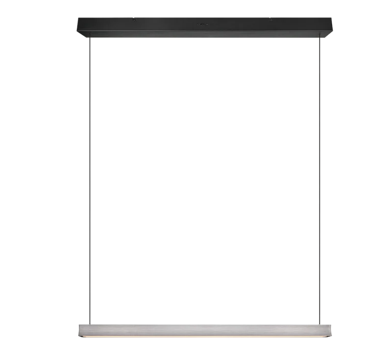Lámpara de techo colgante Trio Wallace LED níquel mate 20cm 3