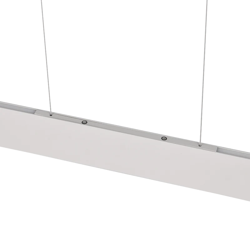Lámpara de techo colgante Trio Galway LED gris cálido táctil CCT 150cm 3