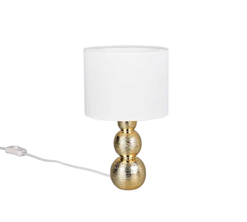 Lámpara de sobremesa Trio Lova LED dorado 2700K R