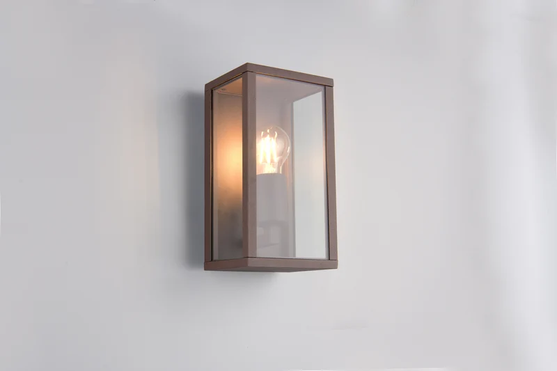 Aplique de exterior Trio Garonne LED rusty 2700K IP44 2