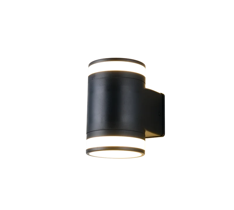 Aplique de exterior Trio Cusco LED negro mate 4000K IP44 R
