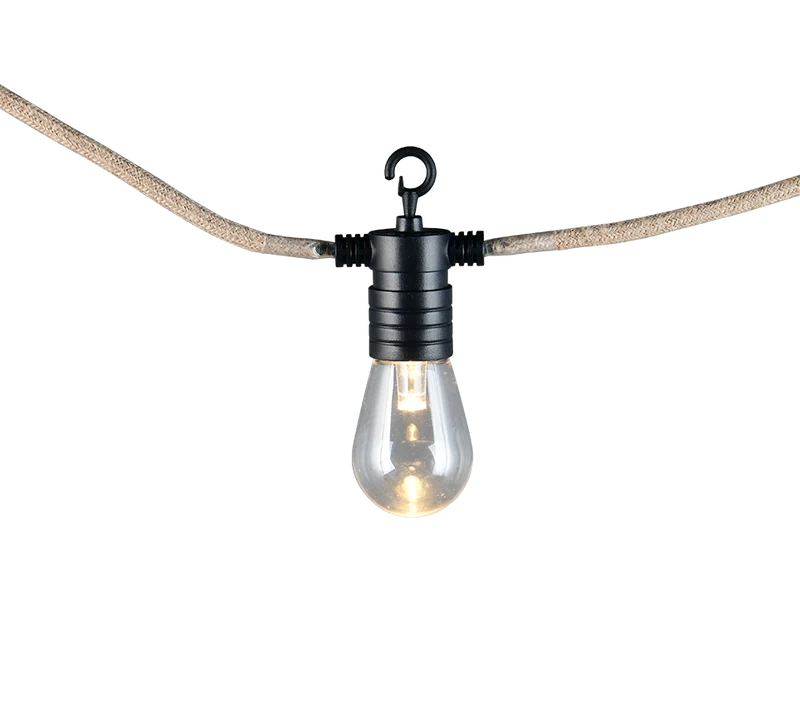 Plafón de techo exterior Trio Ember grande LED negro 2700K IP44 6m R