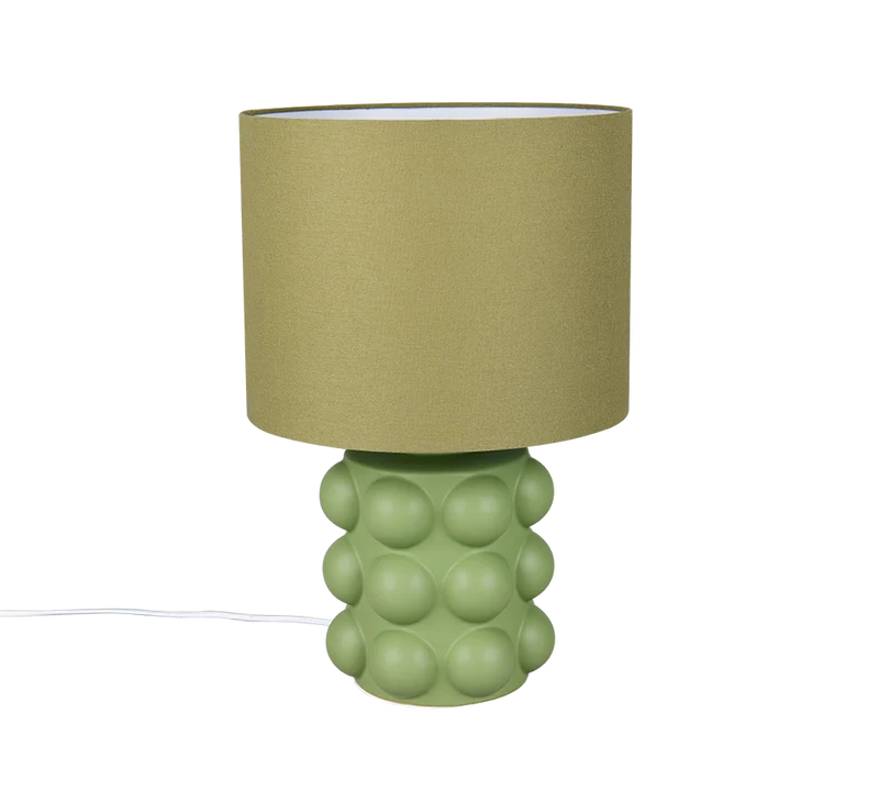Lámpara de sobremesa Trio Kate LED green 2700K 47cm R