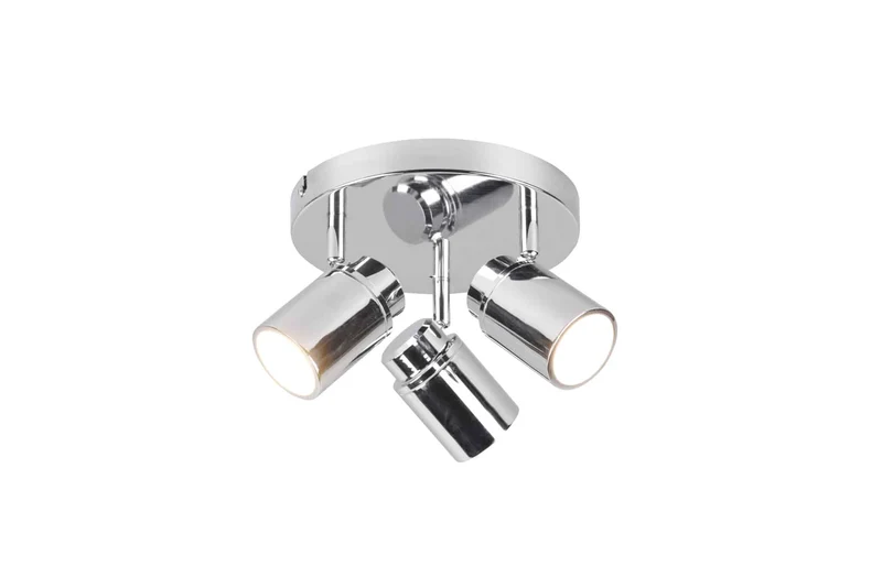 Foco Trio Angelo 3 luces cromo IP44 20cm 8