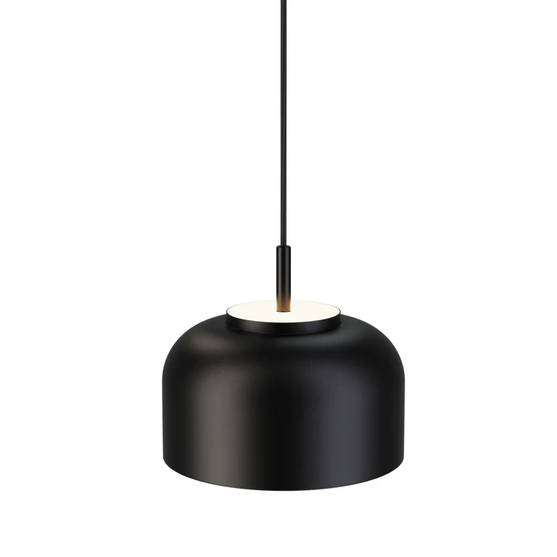 Lámpara de techo colgante Sulion Valentina LED metal CCT Ø25cm 18W para dormitorio y pasillo