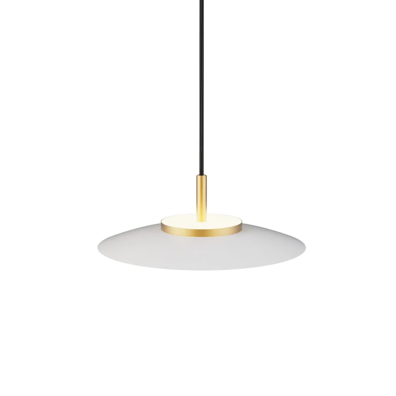 Lámpara de techo colgante Sulion Valentina LED metal CCT Ø30cm 18W