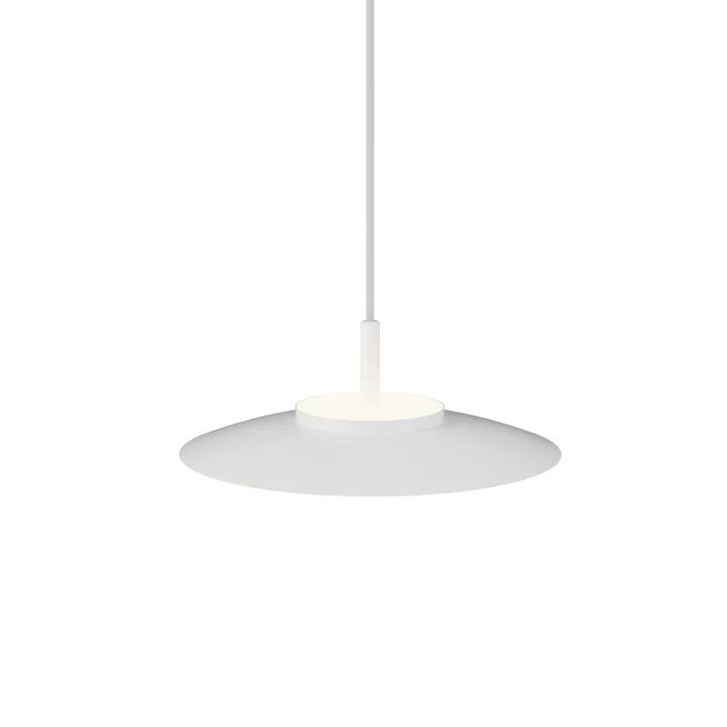 Lámpara de techo colgante Sulion Valentina LED metal CCT Ø30cm 18W