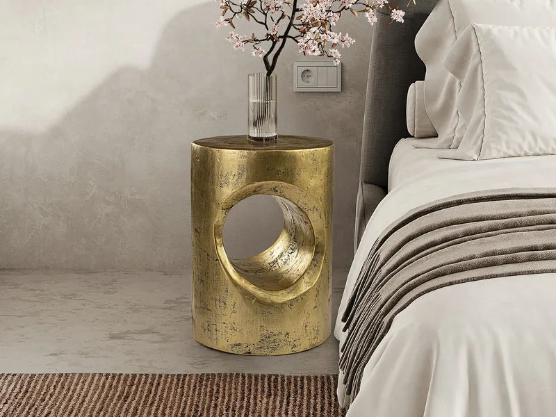 Mesa auxiliar Schuller Hole oro