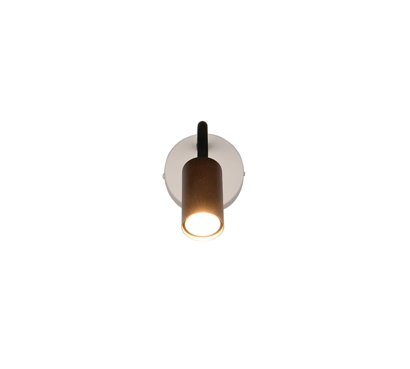 Aplique de pared Trio Taryn LED marrón café 2700K R26851765