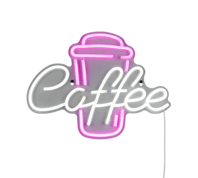 Aplique de pared Trio Coffee LED transparente R23751100