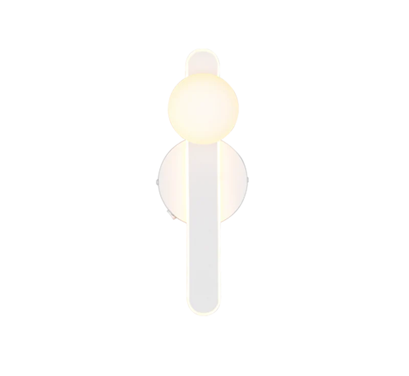 Aplique de pared Trio Napoli LED blanco mate 34,5cm 237970131