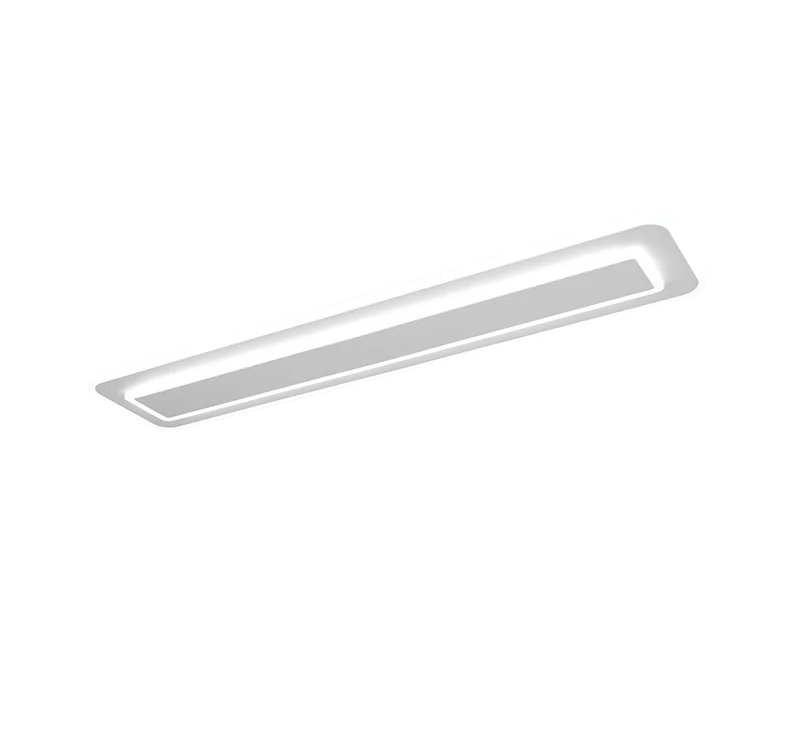 Plafón de techo Trio Riva grande LED blanco mate CCT 90cm 636719131